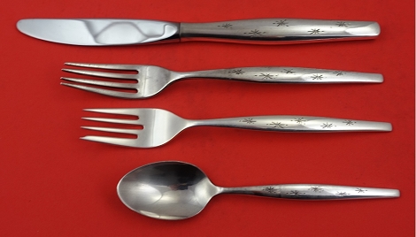 Regular 4-pc Setting availability based on stock listed below - Stardust by Gorham - Sterling